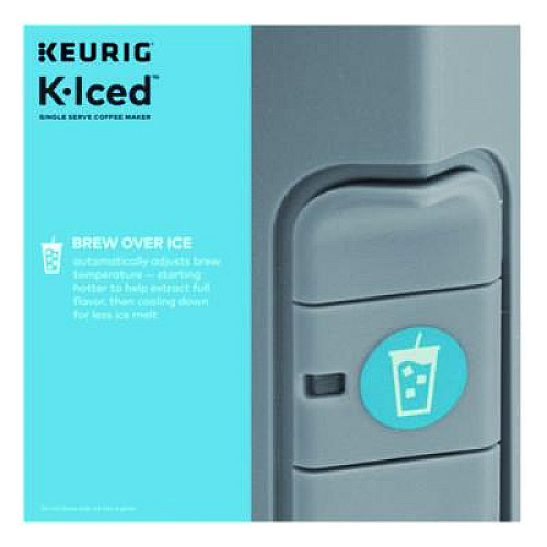 Keurig K-Iced Single Serve Coffee Maker, Arctic Gray (5000371871)