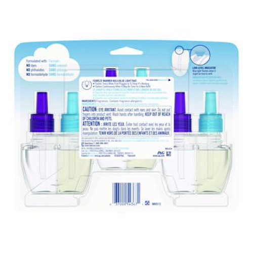 Febreze PLUG Air Freshener Refills, Mediterranean Lavender, 0.87 oz, 3/Pack (54367)