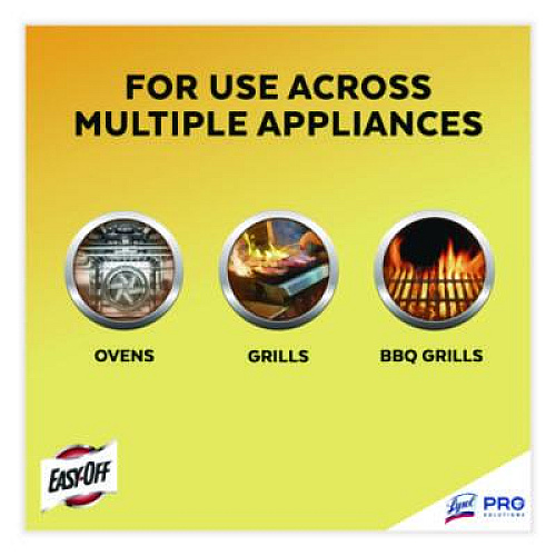 Professional EASY-OFF Oven and Grill Cleaner, Unscented, 24 oz Aerosol Spray (85261EA)
