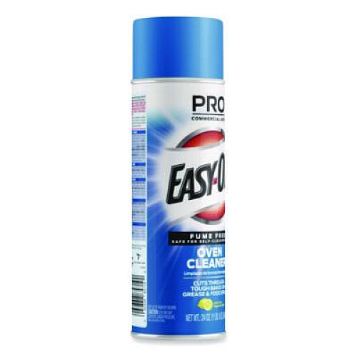 Professional EASY-OFF Fume-Free Max Oven Cleaner, Foam, Lemon, 24 oz Aerosol Spray (85260EA)