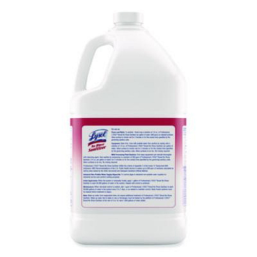 Professional LYSOL Brand No Rinse Sanitizer Concentrate, 1 gal Bottle, 4/Carton (74389)