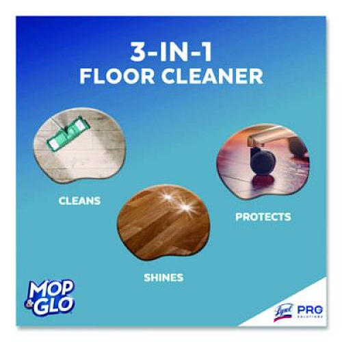 Professional MOP & GLO Ready to Use Multi-Surface Floor Cleaner, Fresh Citrus Scent, 64 oz Bottle, 6/Carton (74297CT)