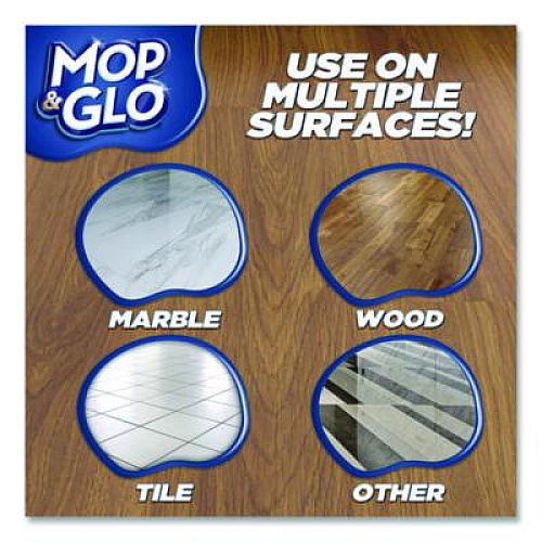 Professional MOP & GLO Ready to Use Multi-Surface Floor Cleaner, Fresh Citrus Scent, 64 oz Bottle, 6/Carton (74297CT)