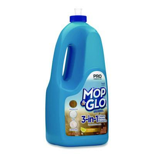 Professional MOP & GLO Ready to Use Multi-Surface Floor Cleaner, Fresh Citrus Scent, 64 oz Bottle, 6/Carton (74297CT)