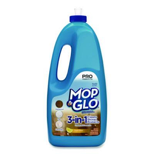 Professional MOP & GLO Ready to Use Multi-Surface Floor Cleaner, Fresh Citrus Scent, 64 oz Bottle, 6/Carton (74297CT)