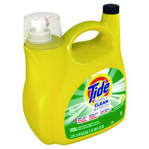 Tide Simply Clean and Fresh Laundry Detergent, Daybreak Fresh, 128 oz Bottle (8913044800)