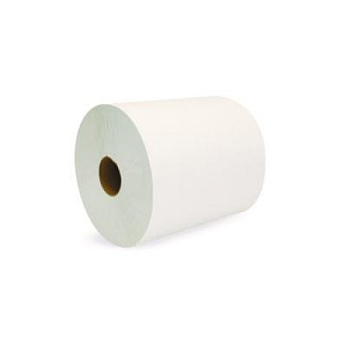 Boardwalk Green Universal Roll Towels, 1-Ply, 8" x 800 ft, Natural White, 6 Rolls/Carton (17GREEN)