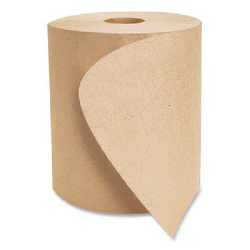 Boardwalk Green Universal Roll Towels, 1-Ply, 8" x 800 ft, Natural, 6 Rolls/Carton (16GREEN)