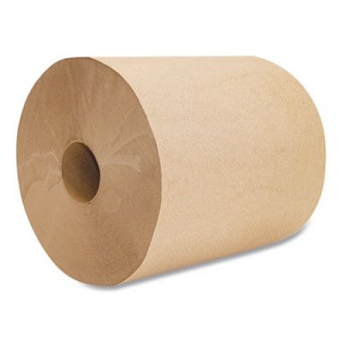 Boardwalk Green Universal Roll Towels, 1-Ply, 8" x 800 ft, Natural, 6 Rolls/Carton (16GREEN)