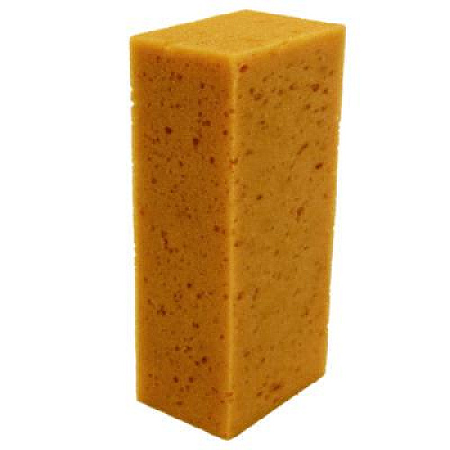 Unger Fixi-Clamp Sponge, 3.75 x 8.5, 2.75" Thick, Yellow (SP010EA)