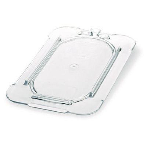 Carlisle StorPlus Polycarbonate Flat Universal Lid, 4.31 x 6.88 x 0.44, Clear, Plastic (10336U07)