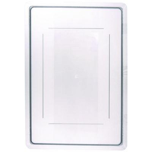 Carlisle StorPlus Polycarbonate Food Storage Container Lid, 18 x 26 x 1.28, Clear, Plastic (1062707)