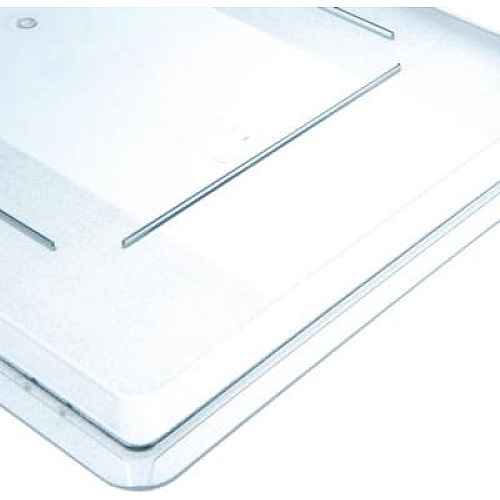 Carlisle StorPlus Polycarbonate Food Storage Container Lid, 18 x 26 x 1.28, Clear, Plastic (1062707)