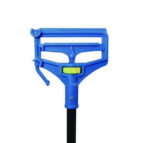 Impact Speed Change Mop Handle, 61.25", Blue/Black, 12/Carton (T004400)