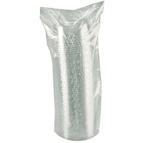 Fabri-Kal Kal-Clear/Nexclear Drink Cup Lids, Squat Dome Lid with 1.75" Hole, Fits 32 oz Cold Cups, Plastic, Clear, 500/Carton (DLKC32S)