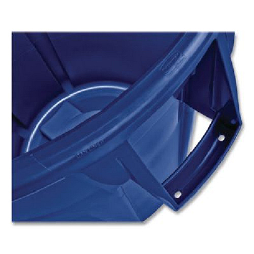 Rubbermaid Commercial Brute Container, 10 gal, Plastic, Blue (1779699CT)