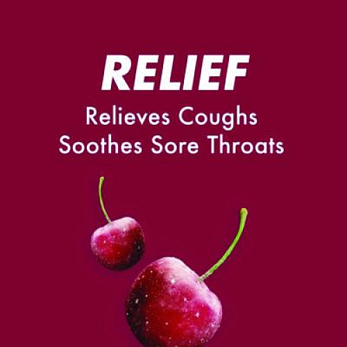 HALLS Triple Action Cough Drops, Cherry, 30/Bag, 12 Bags/Box (27499)