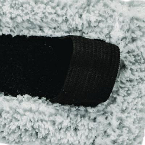 Unger VisaVersa Pro Microfiber Replacement Pad, 14", Light Gray, 10/Carton (VEP35)