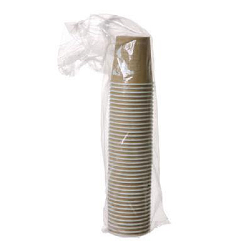 Eco-Products WorldArt Hot Cups, 4 oz, Paper, Tan, 1,000/Carton (EPBHC4WA)