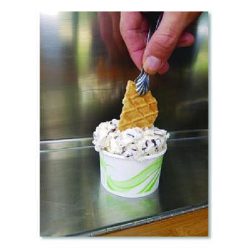 Eco-Products World Art PLA-Laminated Soup Containers, 5 oz, White/Green, Paper, 1,000/Carton (EPBSC5WDL)