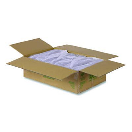 Eco-Products Renewable and Compostable Clear Clamshell Hinged Food Containers, 9 x 6 x 3, Plastic, 80/Pack, 3 Packs/Carton (EPLC96)