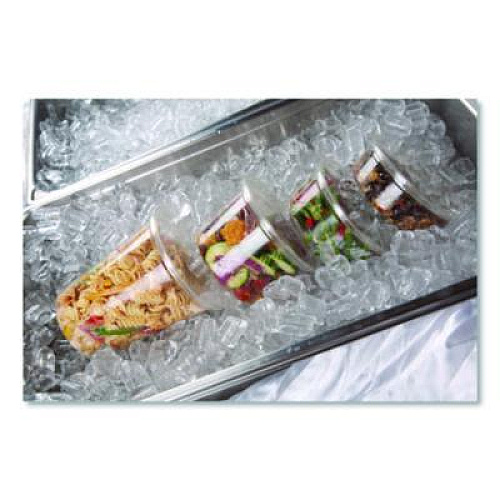 Eco-Products Round Deli Containers, 32 oz, 4.63" Diameter x 5.5" h, Clear, Plastic, 500/Carton (EPRDP32)