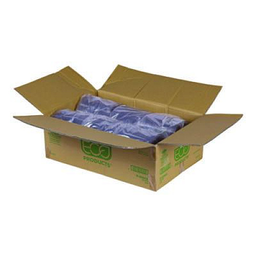 Eco-Products Salad Bowl Lids, Lids for 64 oz Squat Salad Bowls, 9.5" Diameter, Clear, Plastic, 300/Carton (EPSBS64LID)