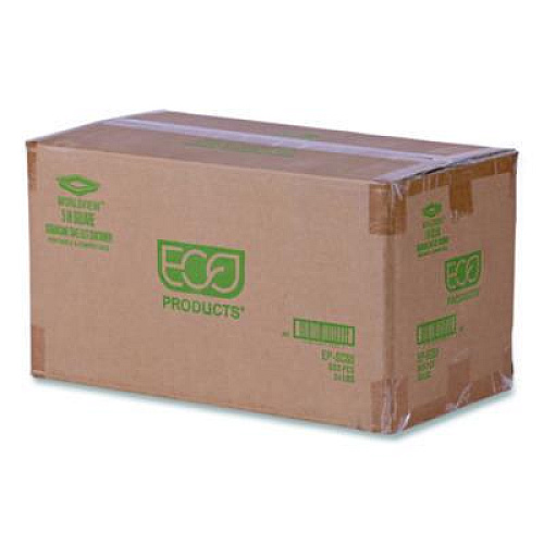 Eco-Products WorldView Renewable Molded Fiber Containers, 10 oz, 5.04 x 5.04 x 1.09, White, 800/Carton (EPSCS5)