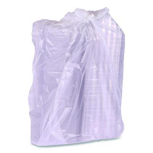 Eco-Products Compostable Takeout Wedge Sandwich Containers, 4.25 x 4.25 x 6.5 x 3, Clear, Plastic, 500/Carton (EPSWH3)