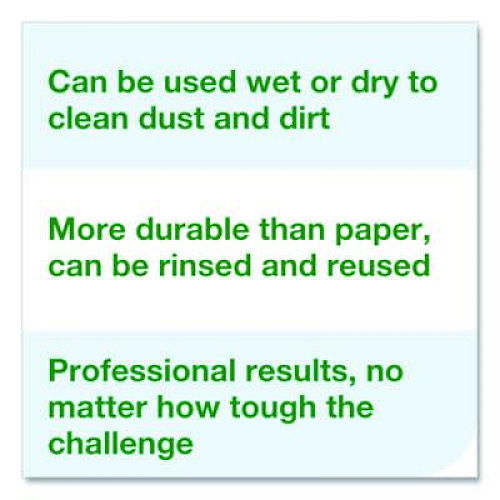 Tork Light Duty Cleaning Cloth, Giant Roll, 1-Ply, 9 x 12.4, White, 1,450 Sheet Roll/Carton (500105)