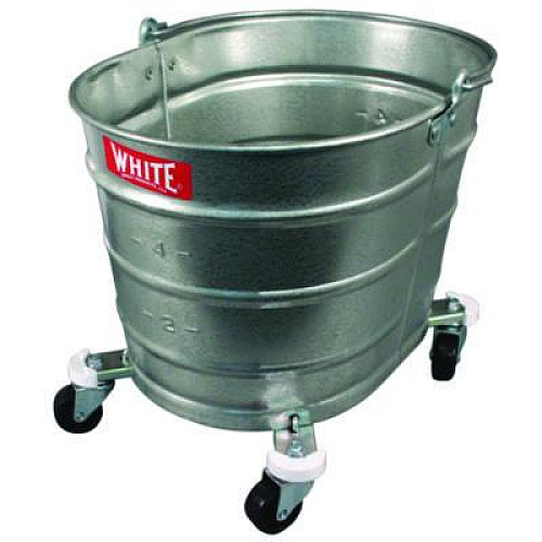 Impact Metal Mop Bucket, 26 qt, Steel (260)