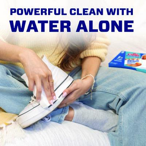 Mr. Clean Magic Eraser, 4.6 x 2.3, 1" Thick, White, 2/Pack, 12 Packs/Carton (43515)