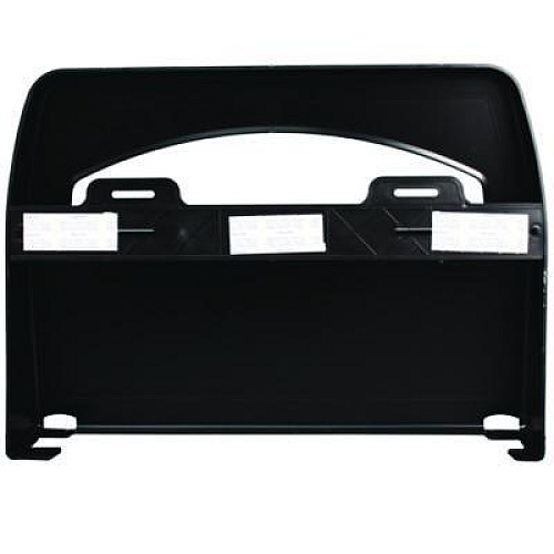 Impact Toilet Seat Cover Dispenser, 16.4 x 3.05 x 11.9, Black, 2/Carton (1122CT)