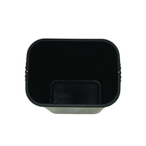 Impact Soft-Sided Wastebasket, 41 qt, Polyethylene, Black (77035)