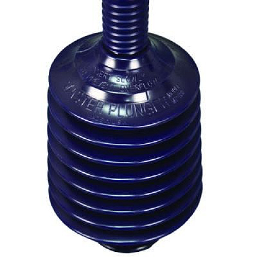 Impact Deluxe Professional Plunger, 11.2" Plastic Handle, 6" dia, Black, 6/Carton (9205CT)