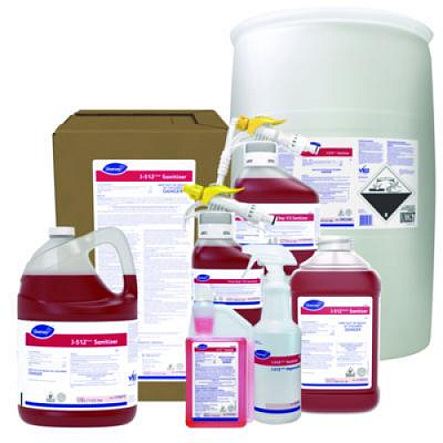 Diversey J-512TM/MC Sanitizer, Quaternary Scent, 55 gal Drum (5963480)
