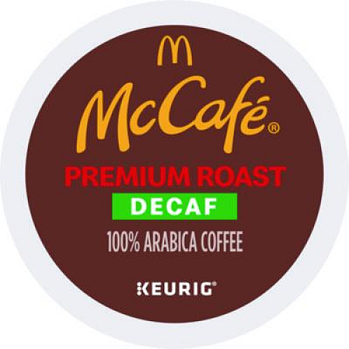 McCafe Premium Roast Decaf K-Cup, 24/BX (7467)