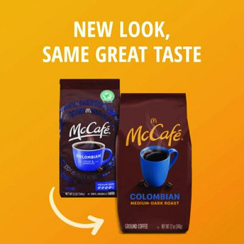 McCafe Ground Coffee, Colombian, 12 oz Bag (6346EA)