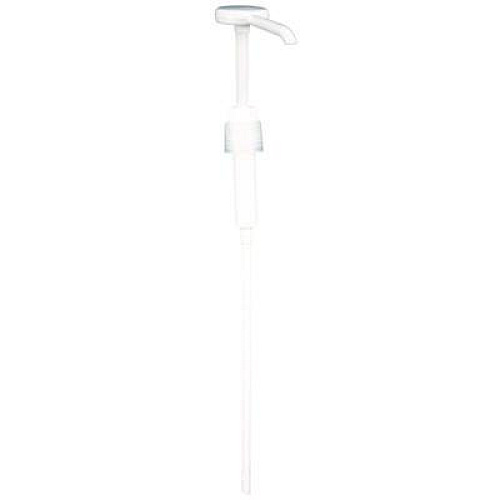 Impact Economy Plastic Dispensing Pump with Senior Rieke Adapter for 5 gal Pails and 38 mm Screwcap for 1 gal Jugs, White (904AEA)