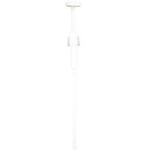 Impact Economy Plastic Dispensing Pump with Senior Rieke Adapter for 5 gal Pails and 38 mm Screwcap for 1 gal Jugs, White (904AEA)