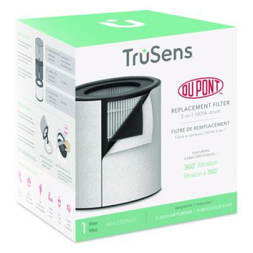 Carbon and HEPA Replacement Filters for TruSens Air Purifiers, 8.5 x 8.9 (AFHZ3000)