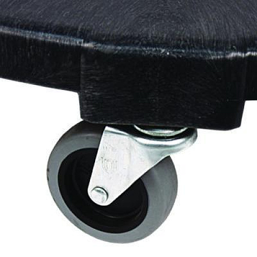 Impact GatorAnchor Anchor Dolly, 250 lb Capacity, 23.5 Diameter, Black, 2/Carton (7708CT)