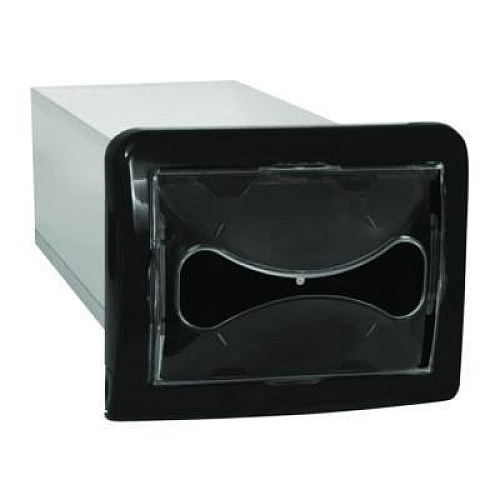 Cascades PRO Tandem In-Counter Interfold Napkins Dispenser, 6.25 x 18 x 6.5, Black (DN200)