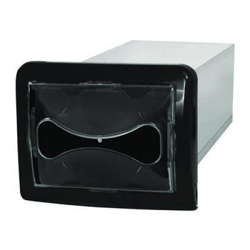 Cascades PRO Tandem In-Counter Interfold Napkins Dispenser, 6.25 x 18 x 6.5, Black (DN200)