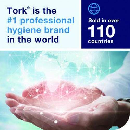 Tork Skincare Dispenser with Intuition Sensor, 1 L, 4.4 x 4.5 x 11.5, Black (571608)