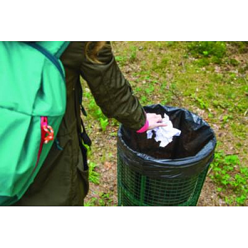 Linear Low Density Can Liners with AccuFit Sizing, 23 gal, 0.9 mil, 28" x 45", Black, 25 Bags/Roll, 8 Rolls/Carton (H5645TKR01)
