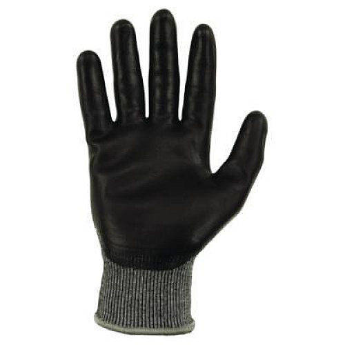 ergodyne ProFlex 7072 ANSI A7 Nitrile-Coated CR Gloves, EN388: 4X44F, 7" Long, X-Small, Gray, Pair (10311)
