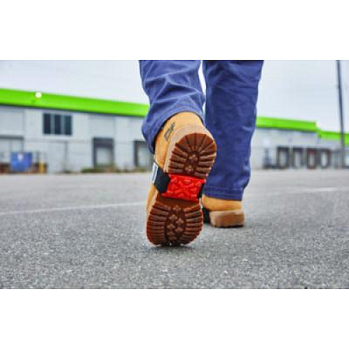 ergodyne 6317 Orange Ice Cleats Mid-Sole Heeled Boot, One Size Fits Most, Orange, Pair (16321)