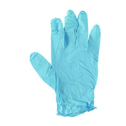 Boardwalk Disposable Examination Nitrile Gloves, Powder-Free, Small, 5 mil Thick, 9.5" Long, Blue, 100/Box (382SBXA)