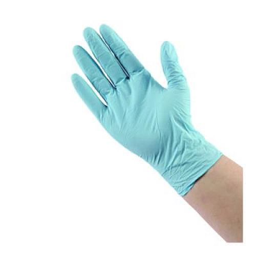 Boardwalk Disposable Examination Nitrile Gloves, Powder-Free, Small, 5 mil Thick, 9.5" Long, Blue, 100/Box (382SBXA)
